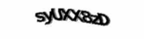 Security check image, please type the characters shown